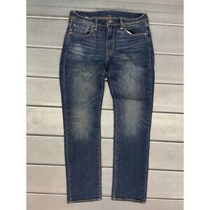 Levis‎ 511 Jeans Mens 30X30 Blue Dark Wash Denim Straight Leg